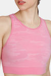 Zelocity Quick Dry Sports Bra - Wild Rose — thumbnail 5